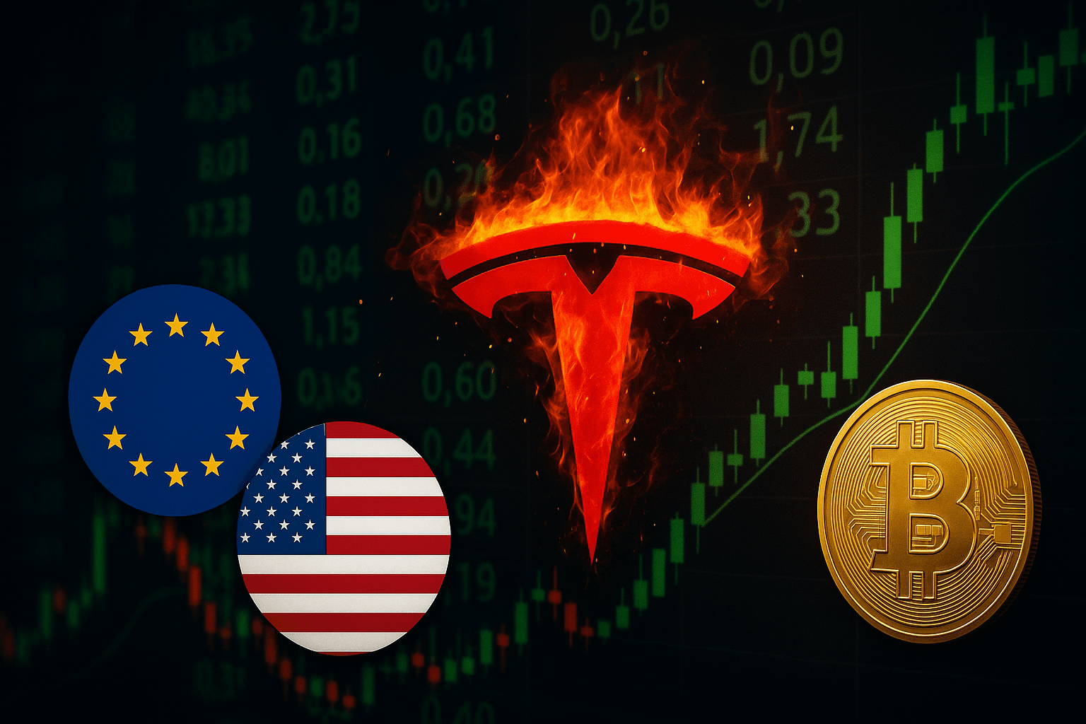 Image de presentation de l'article: Tesla Google Trump : du bon et moins bon - 24 juillet