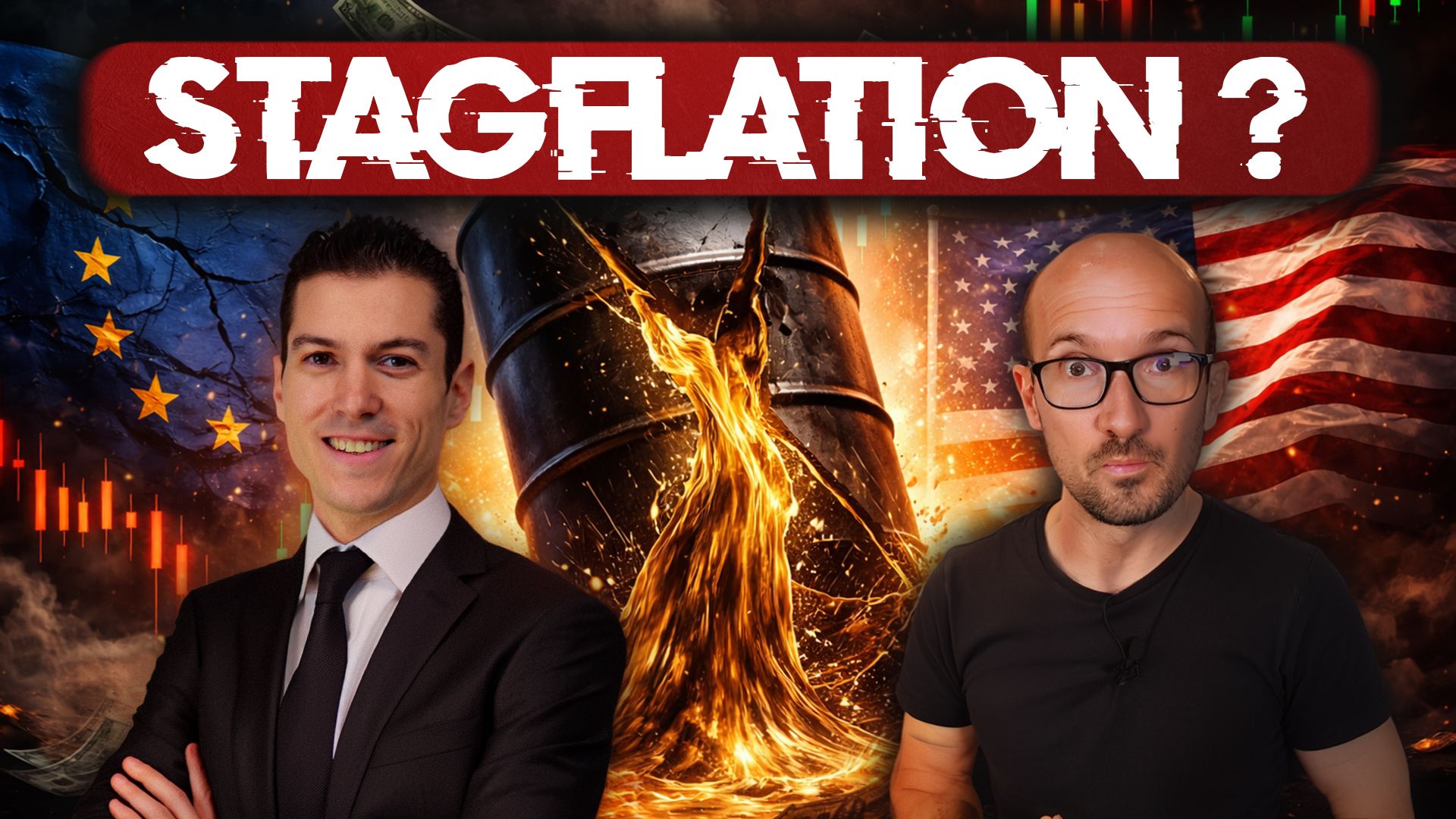 Image de presentation de l'article: Stagflation en 2026 ? Fed bloquée, pétrole à 100$... Quelle suite pour tes investissements ?