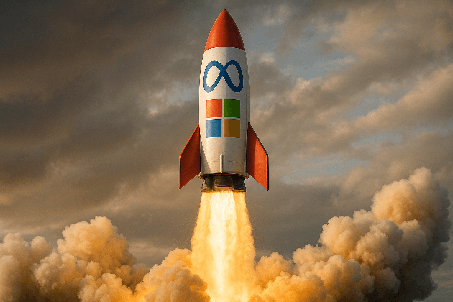 Image de presentation de l'article: FED décevante, mais META et MICROSOFT cartonnent ! 💥 Je vous explique tout !