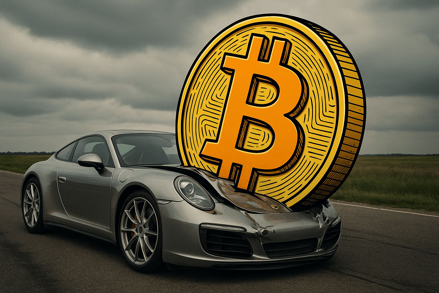 Image de presentation de l'article: Cryptos : Grosse opportunité 😍 ? Porsche n'est plus ce qu'elle était 😵