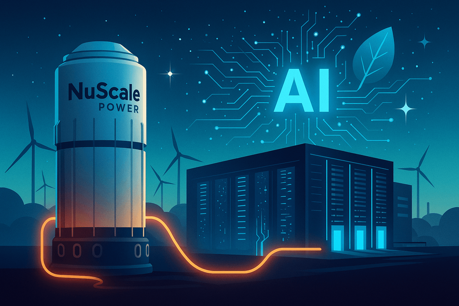 Image de presentation de l'article: NuScale Power : le Nvidia du nucléaire ?