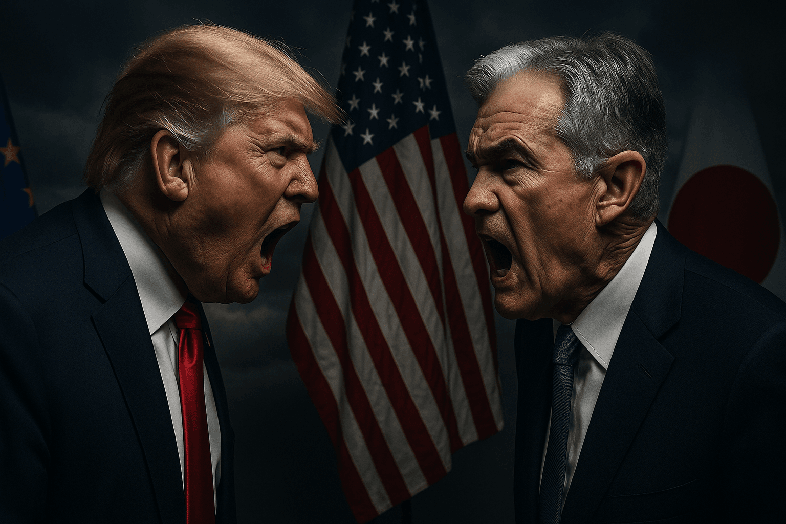 Image de presentation de l'article: La tempête Trump-Powell : Quand la politique ébranle la finance mondiale