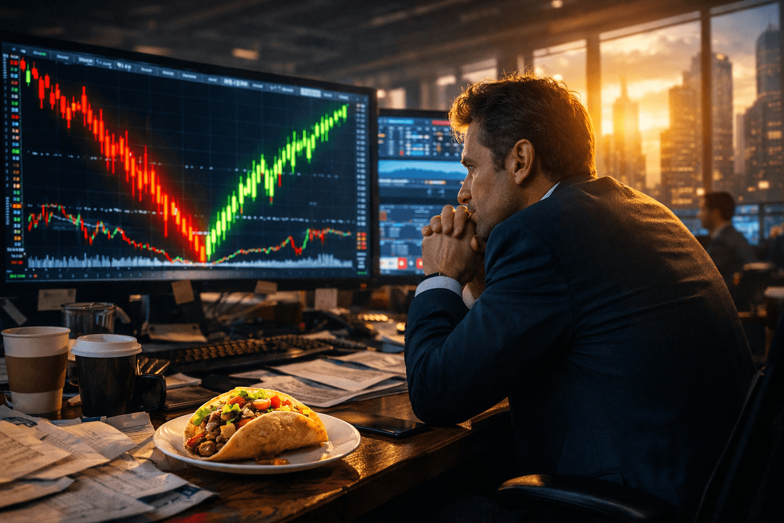 Image de presentation de l'article: Trump à Davos : quand la politique dicte le tempo des marchés