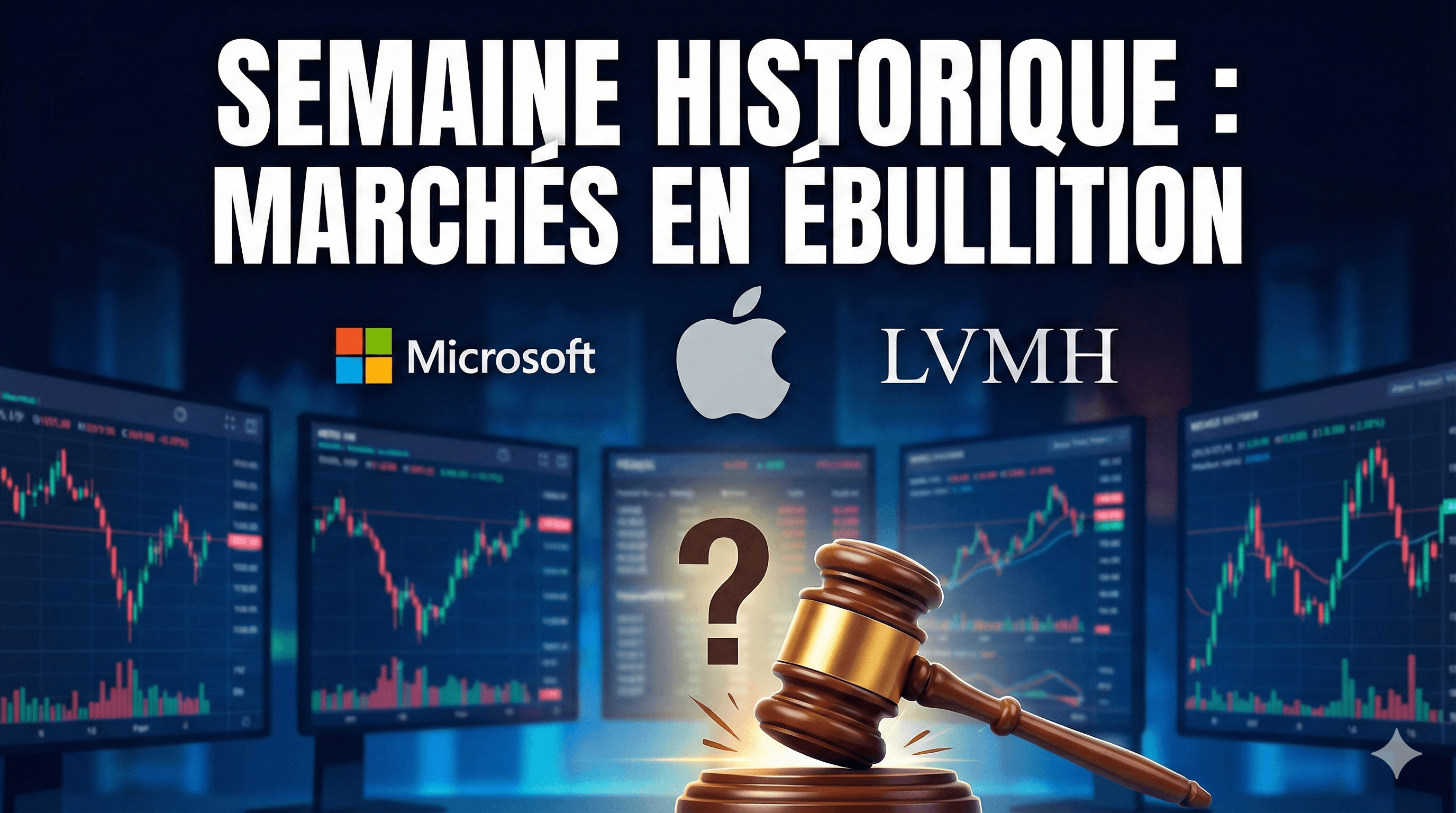 Image de presentation de l'article: L’Or brise le plafond des 5 000 $, la Tech face au mur et le verdict de la Fed !