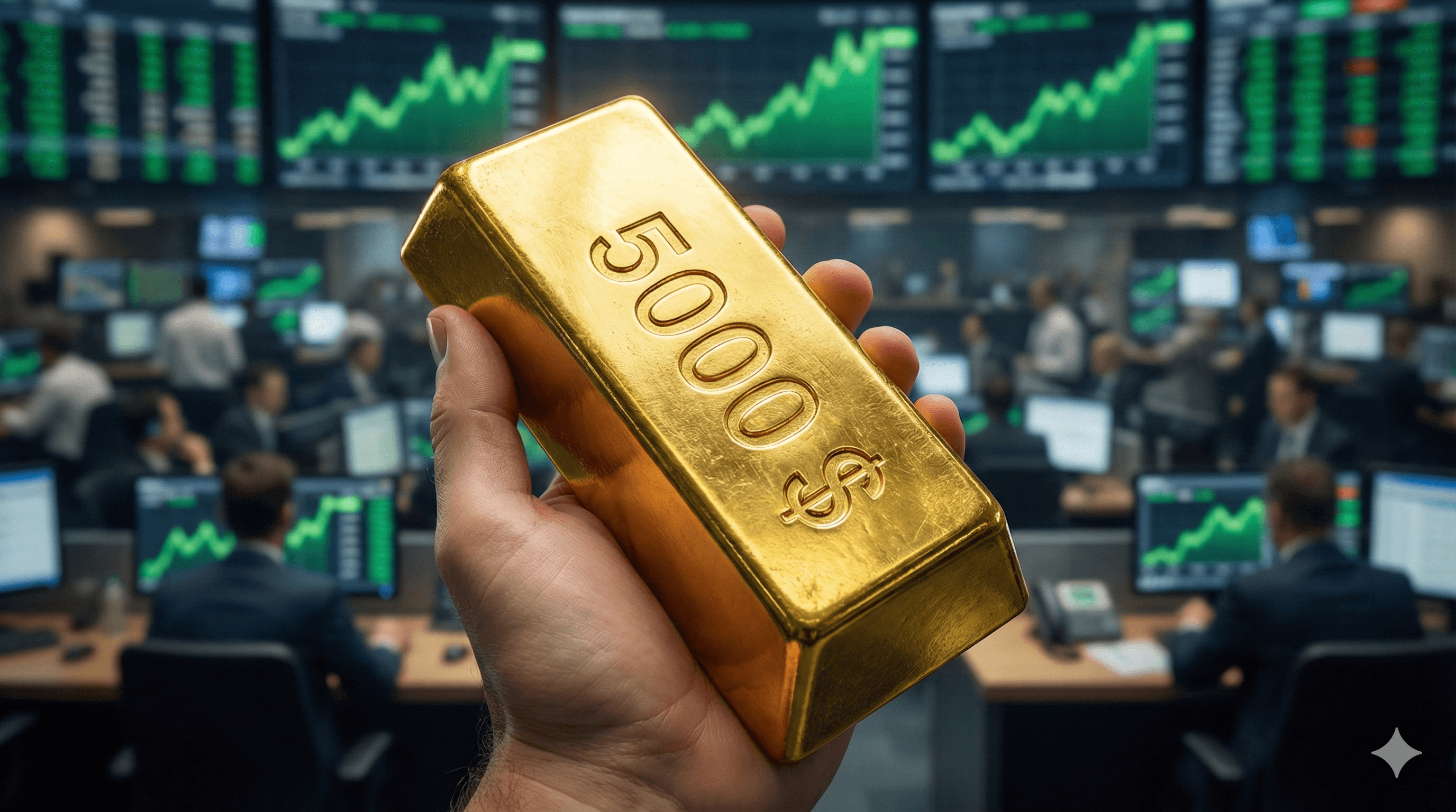 Image de presentation de l'article: L'économie US trop forte, Intel douche la Tech et l'Or à presque 5000$ !