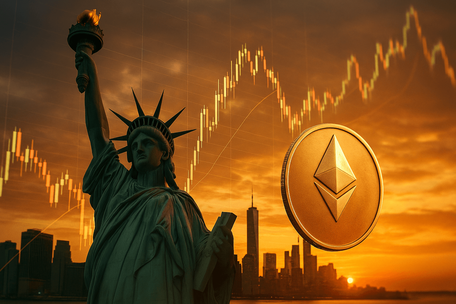 Image de presentation de l'article: Inflation US plus chaude que prévu 🔥 | TP majeur sur ETH atteint à 3100 $ ✅💪