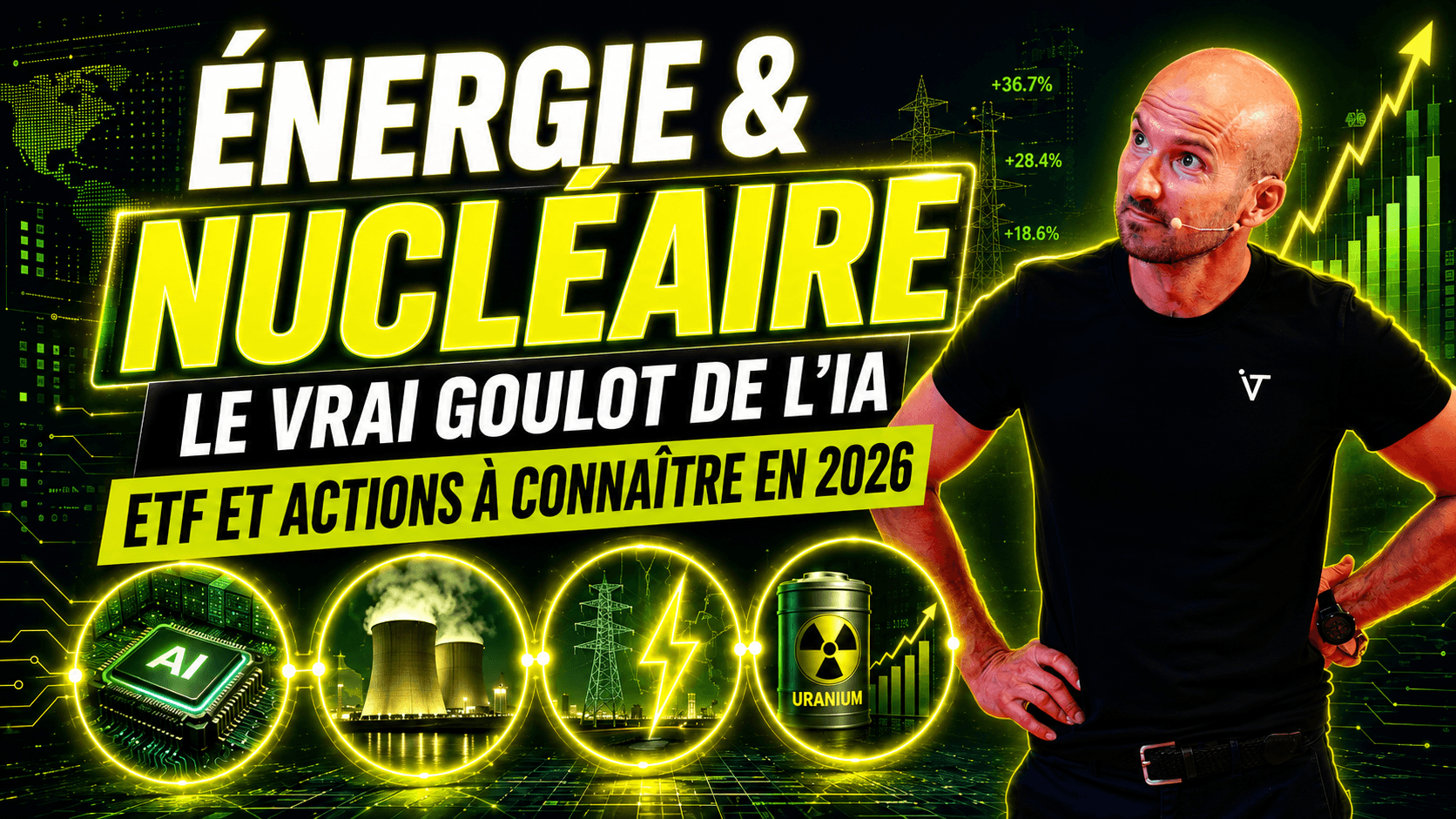Image de presentation de l'article: Énergie et nucléaire : le vrai goulot de l'IA, ETF et actions à connaître en 2026